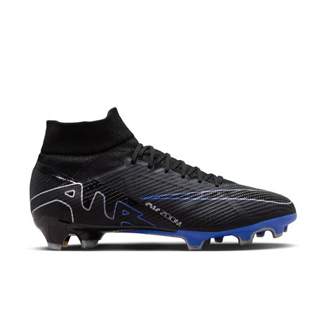 goedkoop nike mercurial superfly voetbalschoenen zwart blauw